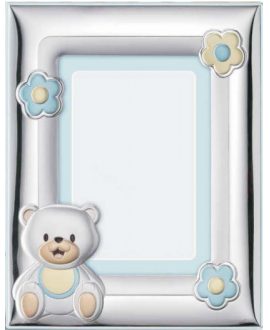 Marco de niño con oso y...