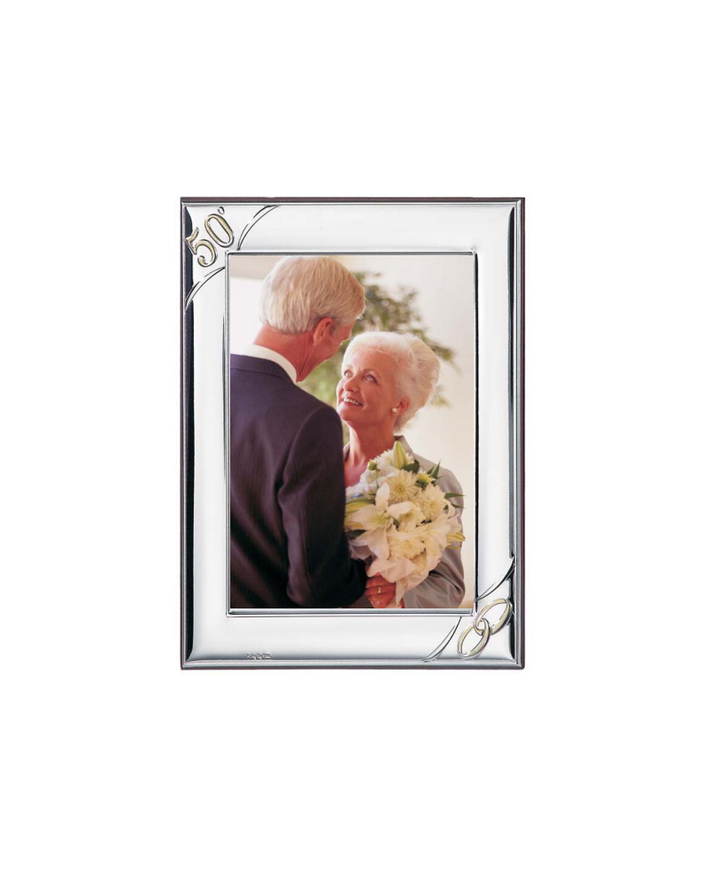 Marco 50 aniversario bilaminado, 9x13/13x18 | Joyería Gimeno | Tu joyería de confianza en Valencia