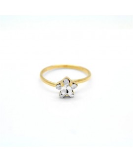 Anillo de plata estrella,...