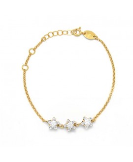 Pulsera de plata estrella...