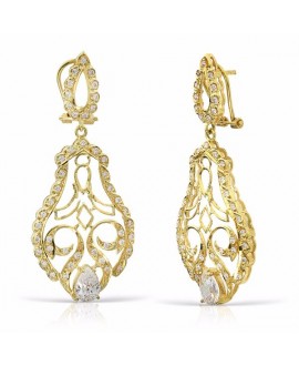 Pendientes oro filigrana...
