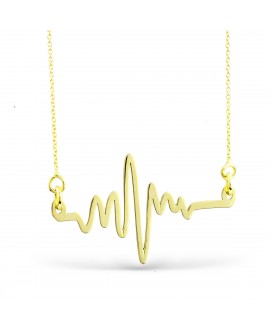 Collar de oro con...