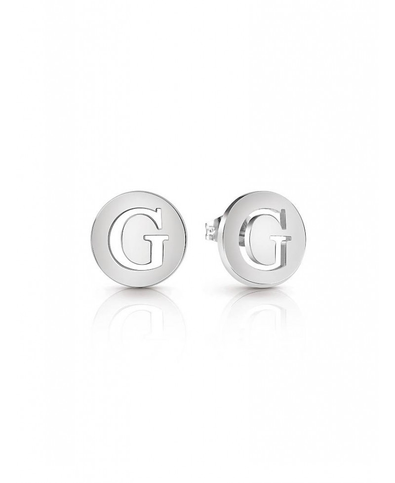 Pendientes GUESS logo sencillo | Joyería Gimeno | Tu joyería de confianza en Valencia