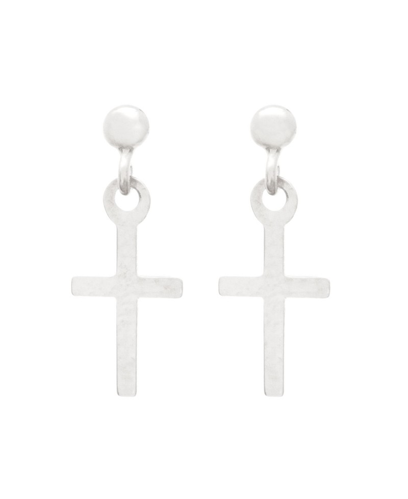 Pendientes cruz movimiento MUA MUA | Joyería Gimeno | Tu joyería de confianza en Valencia