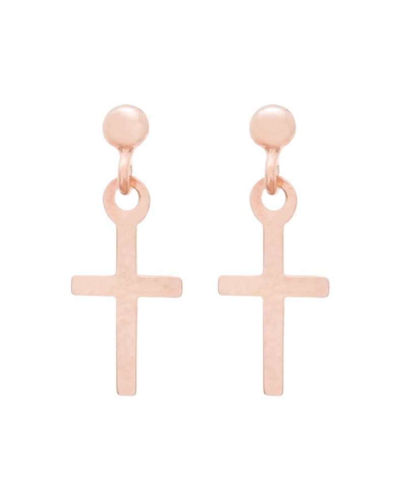 Pendientes cruz movimiento MUA MUA | Joyería Gimeno | Tu joyería de confianza en Valencia