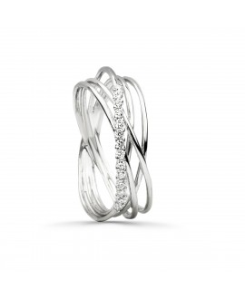 Anillo de brillantes multi...