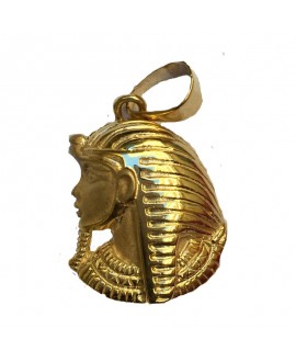 Colgante cabeza egipcia oro