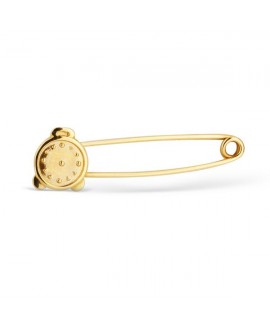 Alfiler de oro para bebe,...