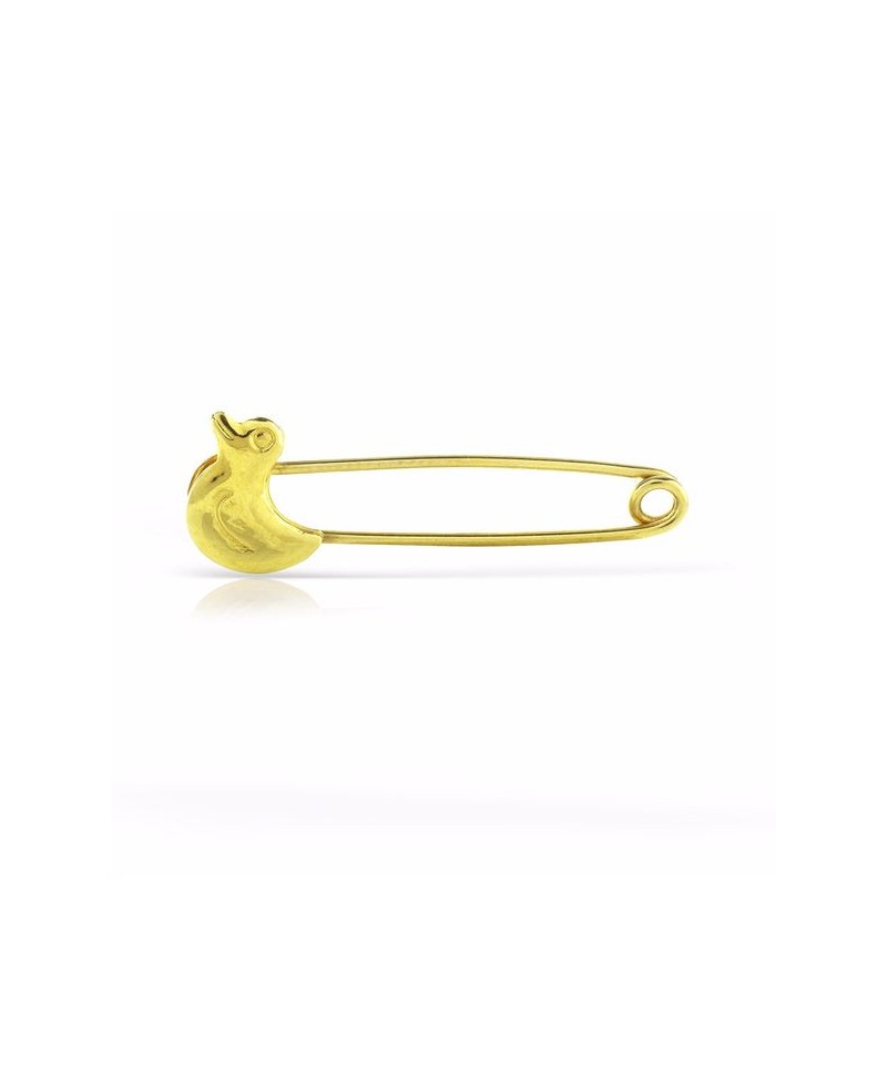 Imperdible de Oro para Bebe, Pato | Joyería Gimeno | Tu joyería de confianza en Valencia