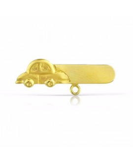 Alfiler de bebe con coche y...