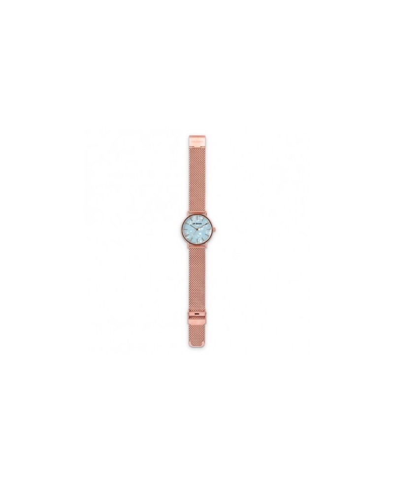 Reloj Mr Boho Metallic  Rosado Mop Azul - 36Mm | Joyería Gimeno | Tu joyería de confianza en Valencia