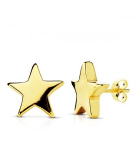 Pendientes oro liso...