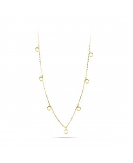 Collar con 7 circonitas...