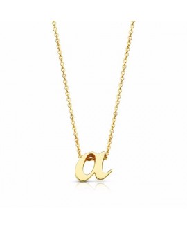 Colgante con cadena de INICIAL