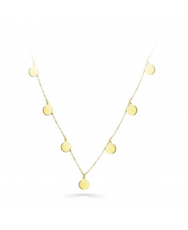 Cadena con chapitas de 6mm...