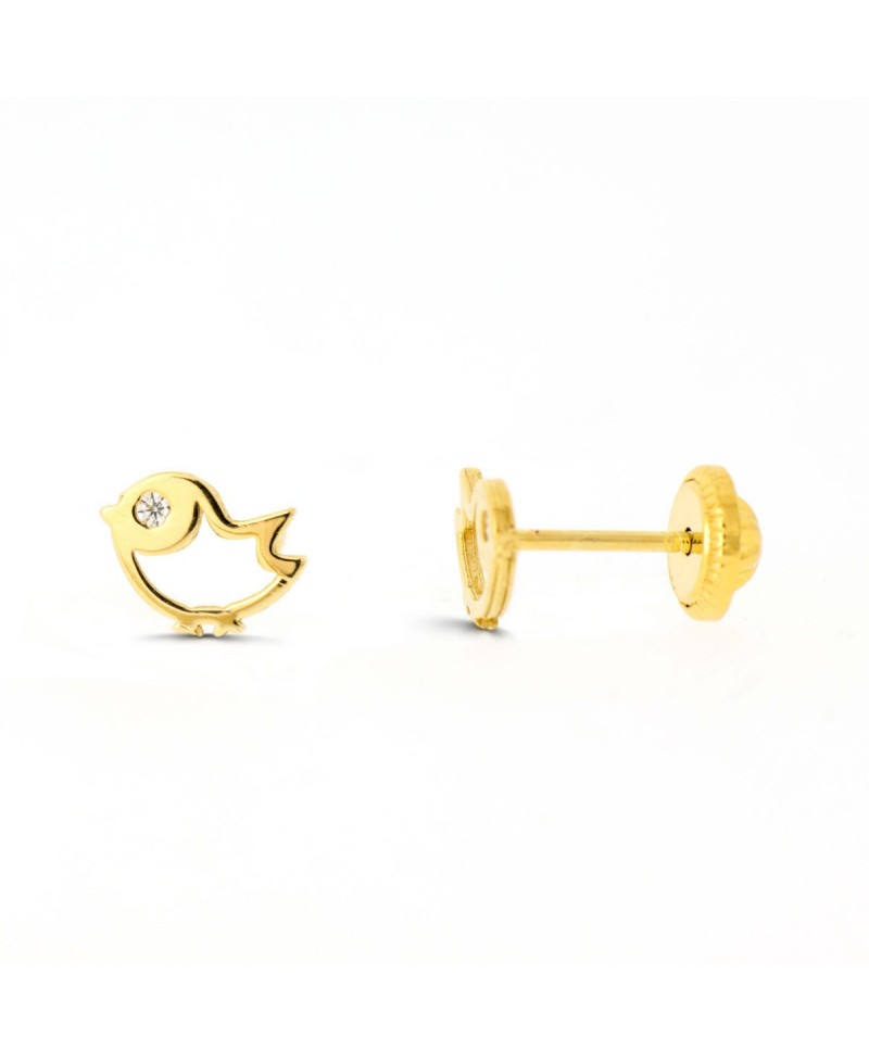 Pendientes de pajatios calado | Joyería Gimeno | Tu joyería de confianza en Valencia