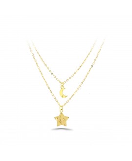 Collar gargantilla doble de...