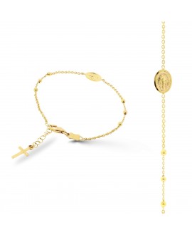 Pulsera de la Milagrosa en oro