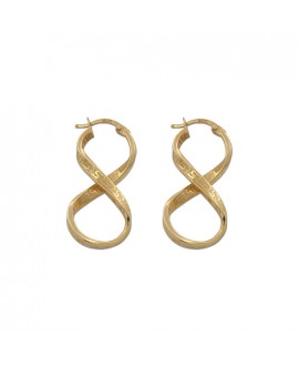 Pendientes de aro con greca...