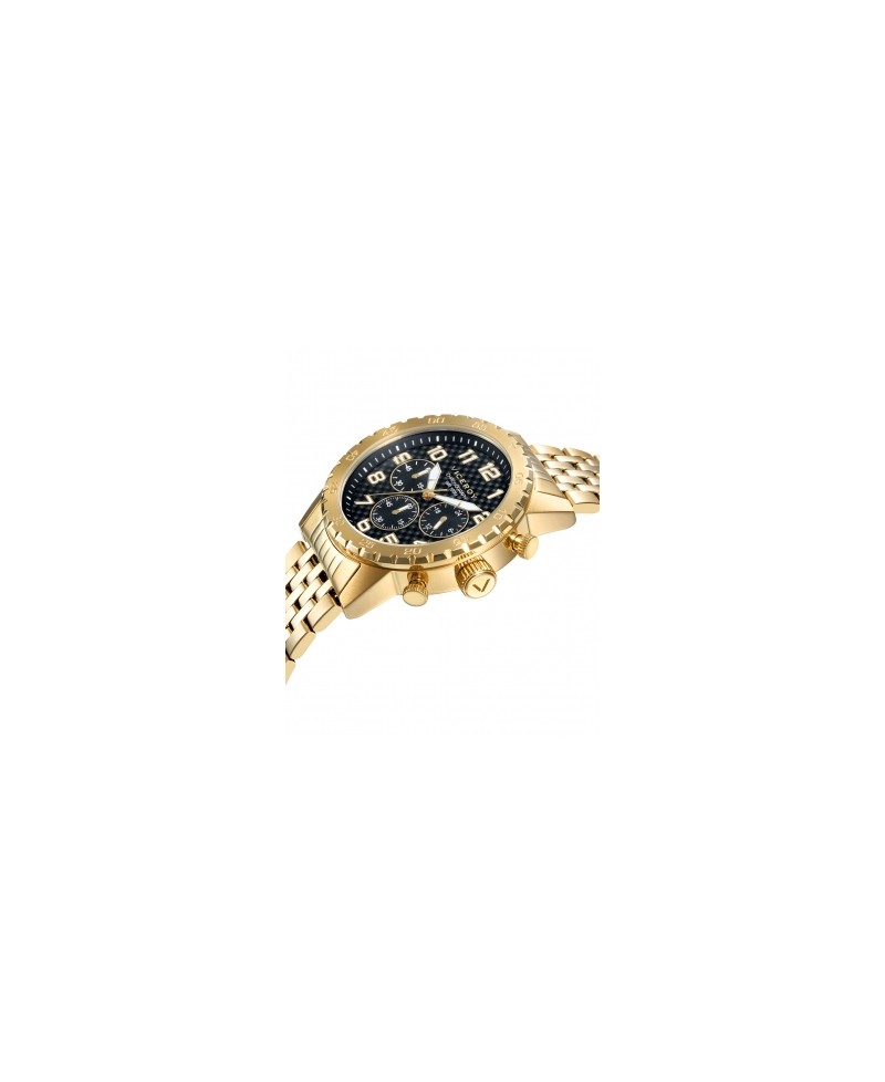Reloj de Viceroy carbono IP acabado ORO | Joyería Gimeno | Tu joyería de confianza en Valencia