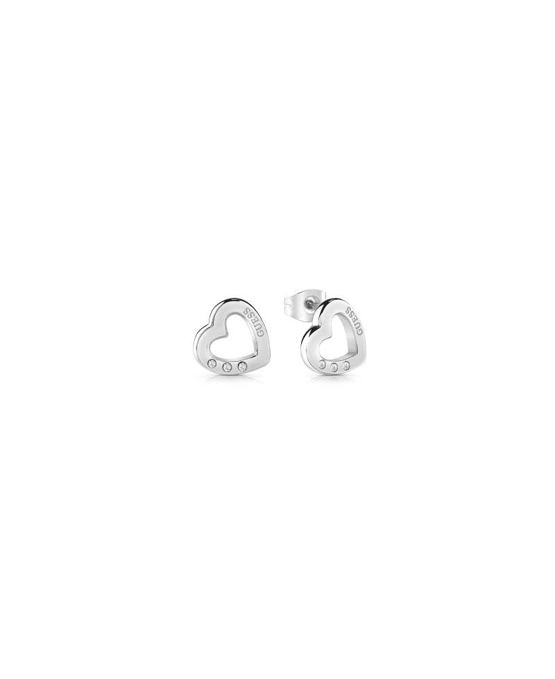 Pendientes de guess HEARTED CHAIN CORAZÓN | Joyería Gimeno | Tu joyería de confianza en Valencia