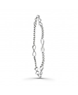 Pulsera de oro blanco...