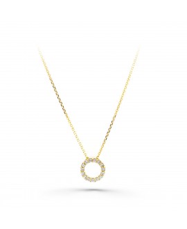Colgante con cadena de oro,...