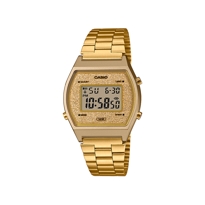 Casio collection Vintage, dorado con purpurina | Joyería Gimeno | Tu joyería de confianza en Valencia