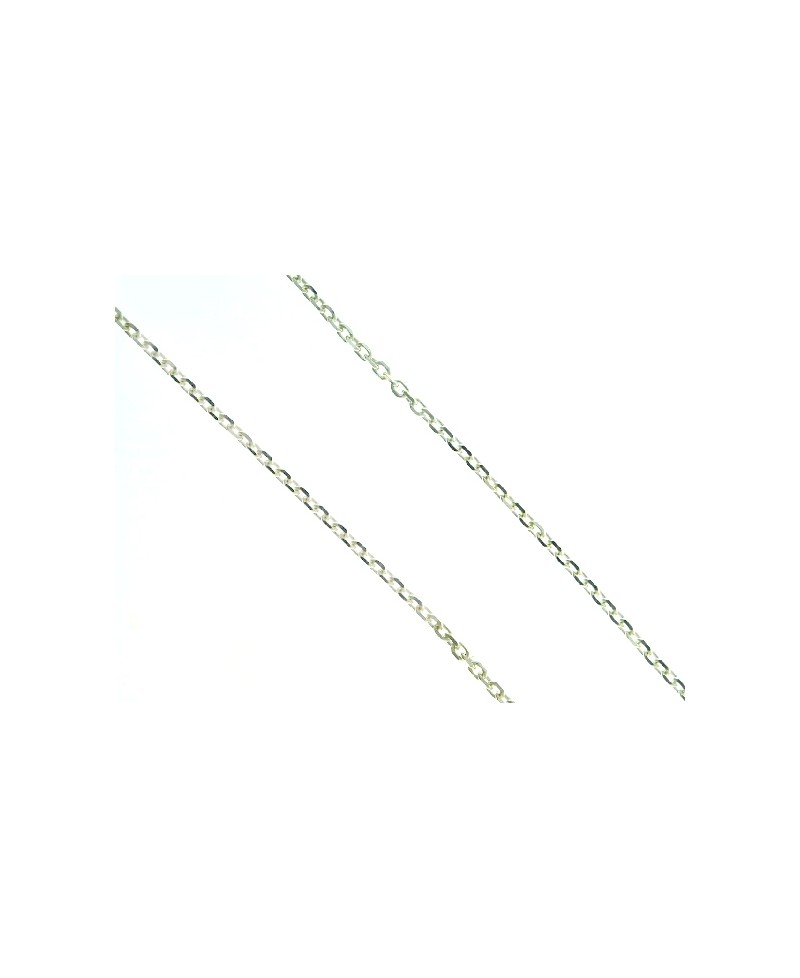 Cadena de oro blanco FORZA L40 y 0.97gr | Joyería Gimeno | Tu joyería de confianza en Valencia