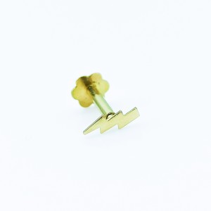 Rayo de oro, piercing para...