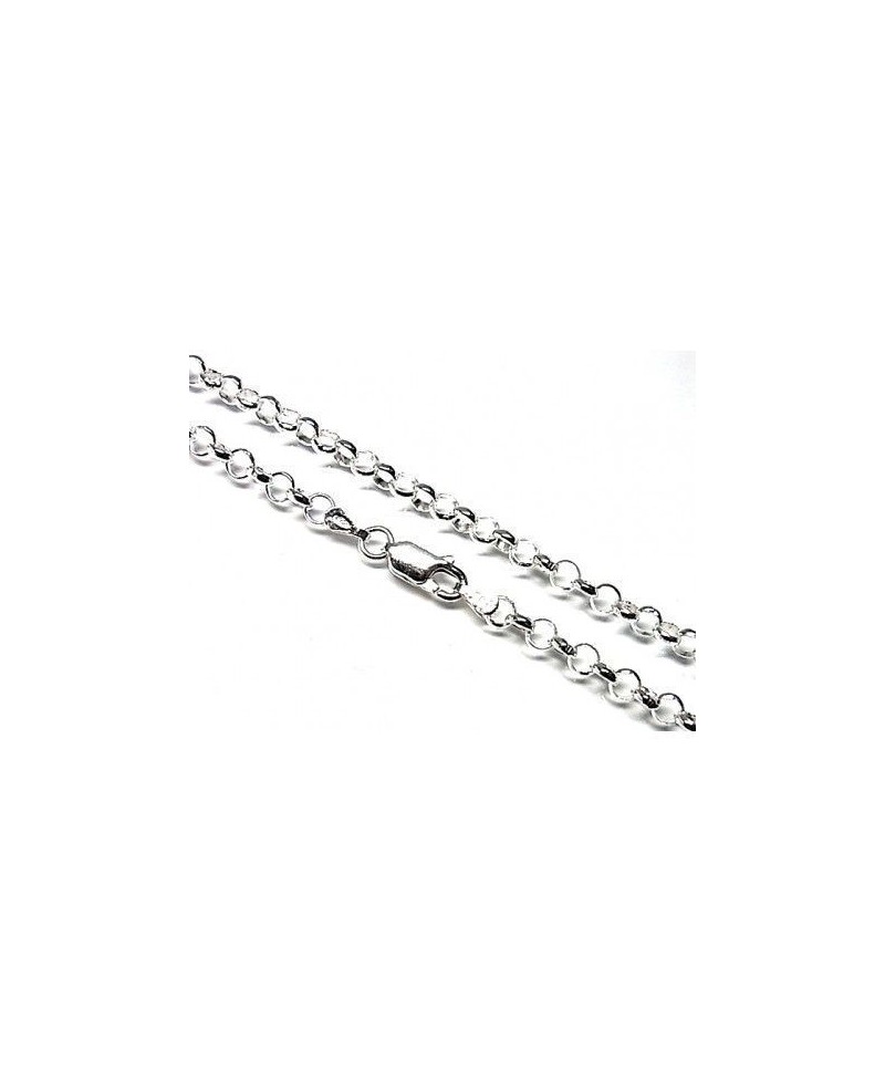 Cadena de oro blanco ROLON L60 | Joyería Gimeno | Tu joyería de confianza en Valencia