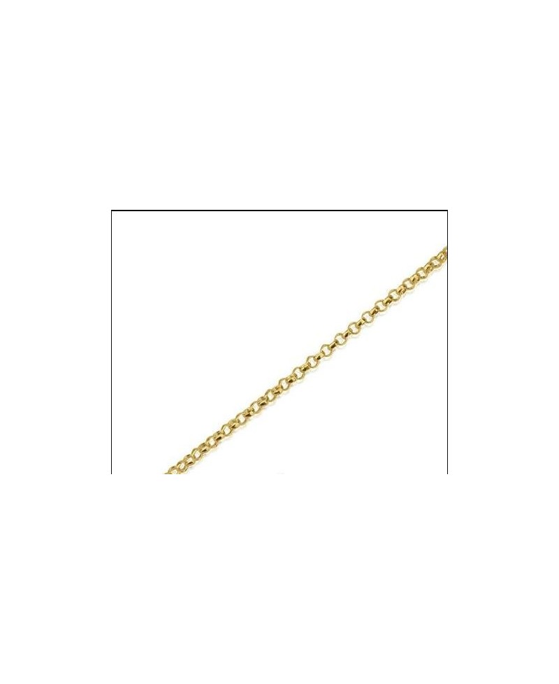 Cadena de oro amarillo ROLO L40 | Joyería Gimeno | Tu joyería de confianza en Valencia