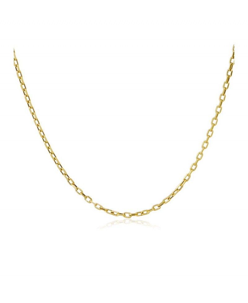 Cadena oro amarillo CUADRADO L45 | Joyería Gimeno | Tu joyería de confianza en Valencia