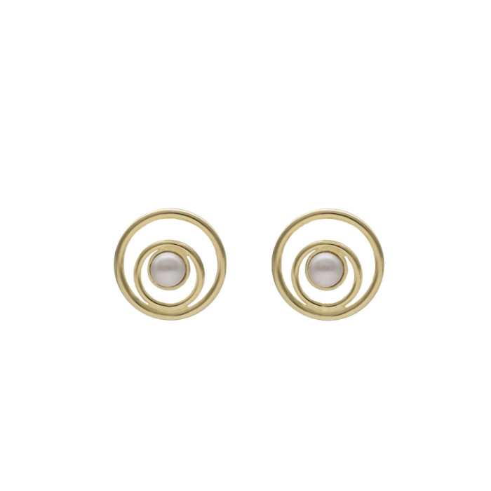 Pendientes perlita de Victoria Cruz | Joyería Gimeno | Tu joyería de confianza en Valencia