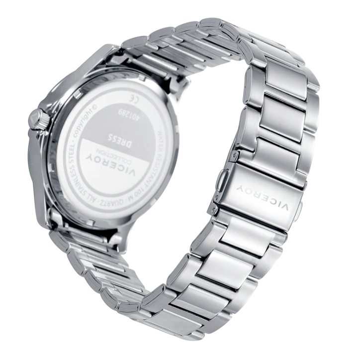 Reloj de hombre Vecroy Dress con caja y brazalete de acero | Joyería Gimeno | Tu joyería de confianza en Valencia