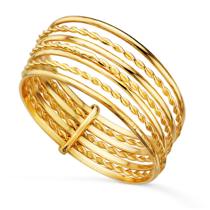 Sortija semanario oro  - Anillo | Joyería Gimeno | Tu joyería de confianza en Valencia