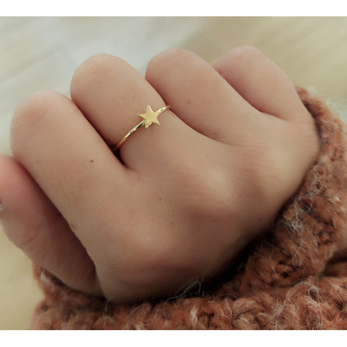 Anillo mujer Estrella | Joyería Gimeno | Tu joyería de confianza en Valencia