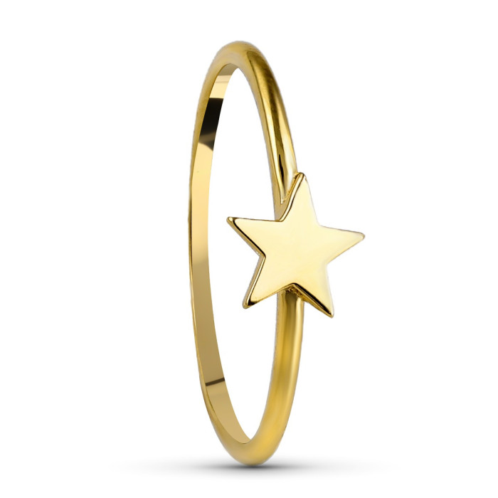 Anillo mujer Estrella | Joyería Gimeno | Tu joyería de confianza en Valencia