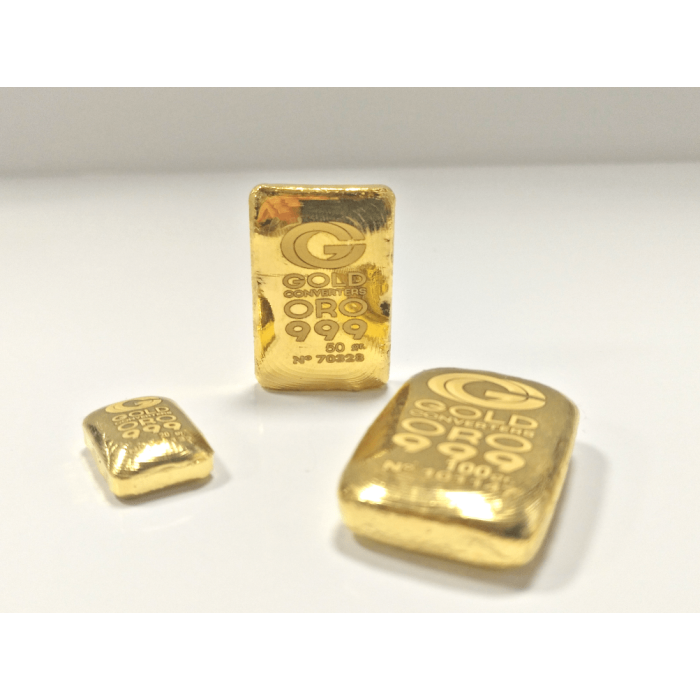 Lingote de Oro 24K - 5 gramos | Joyería Gimeno | Tu joyería de confianza en Valencia