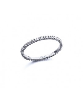 Anillo mujer diamantes baño...