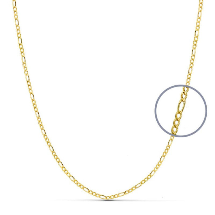 18k Cadena Oro Amarillo Cartier 40 Cm Hueca 1.5 Mm | Joyería Gimeno | Tu joyería de confianza en Valencia