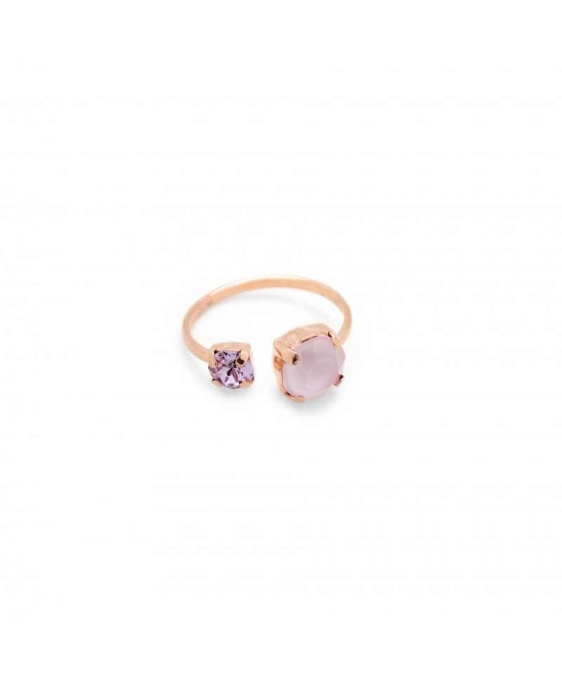 Anillo mujer combinado violet | Joyería Gimeno | Tu joyería de confianza en Valencia