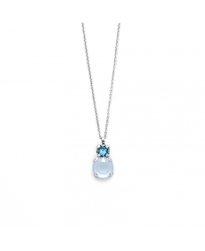 Gargantilla mujer combinado azul | Joyería Gimeno | Tu joyería de confianza en Valencia