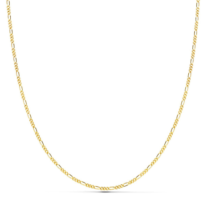 18k Cadena Cartier Maciza 60 Cm 1 Mm | Joyería Gimeno | Tu joyería de confianza en Valencia