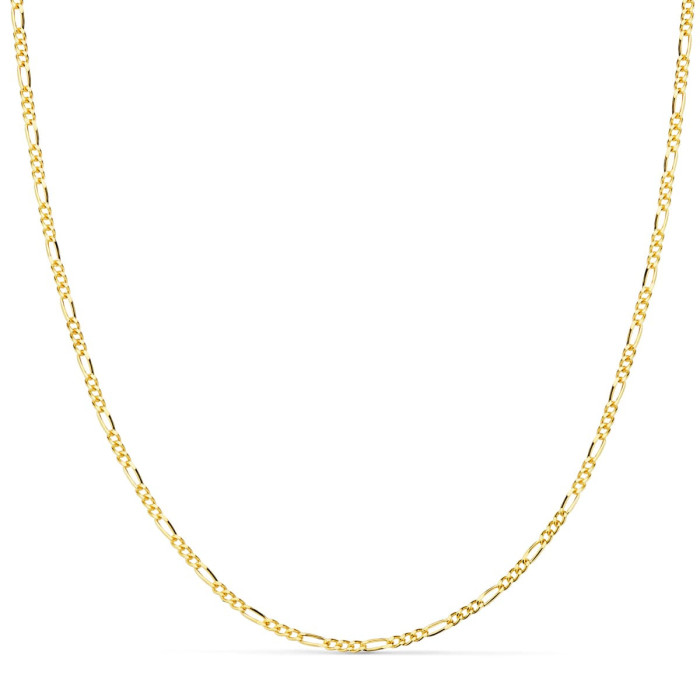 18k Cadena Maciza Cartier Maciza 60 Cm 1 Mm | Joyería Gimeno | Tu joyería de confianza en Valencia