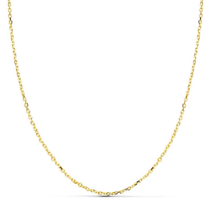 18k Cadena Maciza Forzada 50 Cm Ancho 1.2 Mm | Joyería Gimeno | Tu joyería de confianza en Valencia