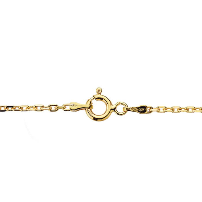 18k Cadena Maciza Forzada 1.7 Mm Largo 50 Cm | Joyería Gimeno | Tu joyería de confianza en Valencia