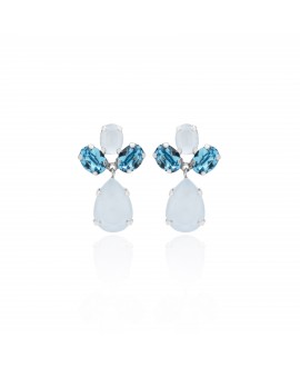Pendiente mujer 4 swarovski...