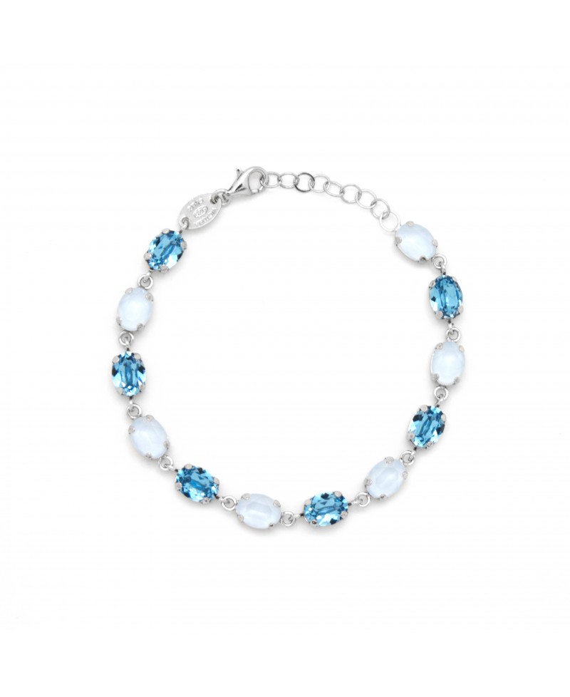 Pulsera mujer BASIC azul-blanco | Joyería Gimeno | Tu joyería de confianza en Valencia