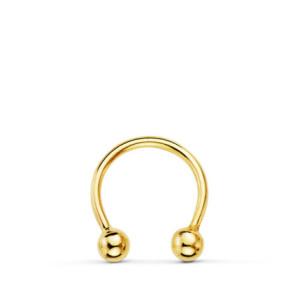 18k Piercing Oro Amarillo...